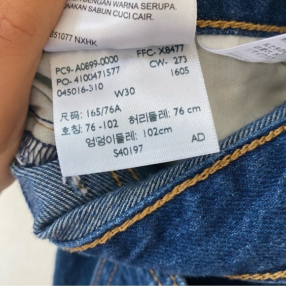 Levi’s Big‎ E Vintage Collection Reproduction 70’s High Flare Dark Wash Jeans - Picture 14 of 16